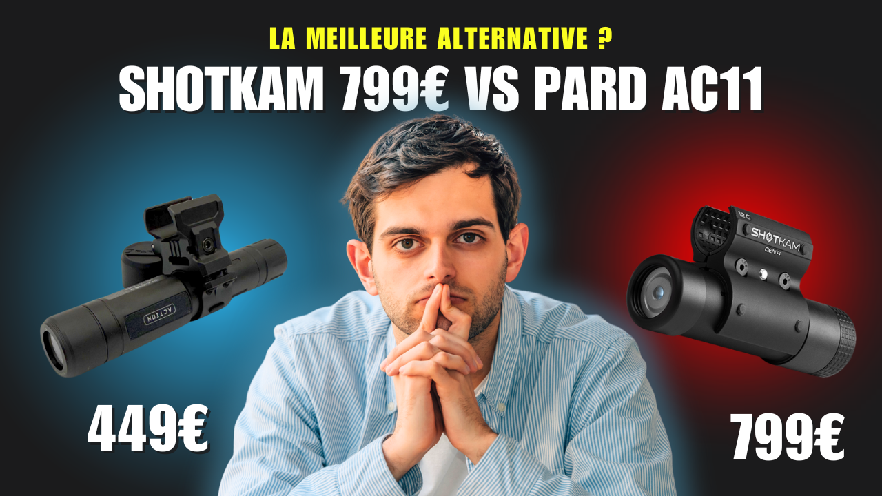 Pard vs ShotKam : quelle caméra de tir choisir ?