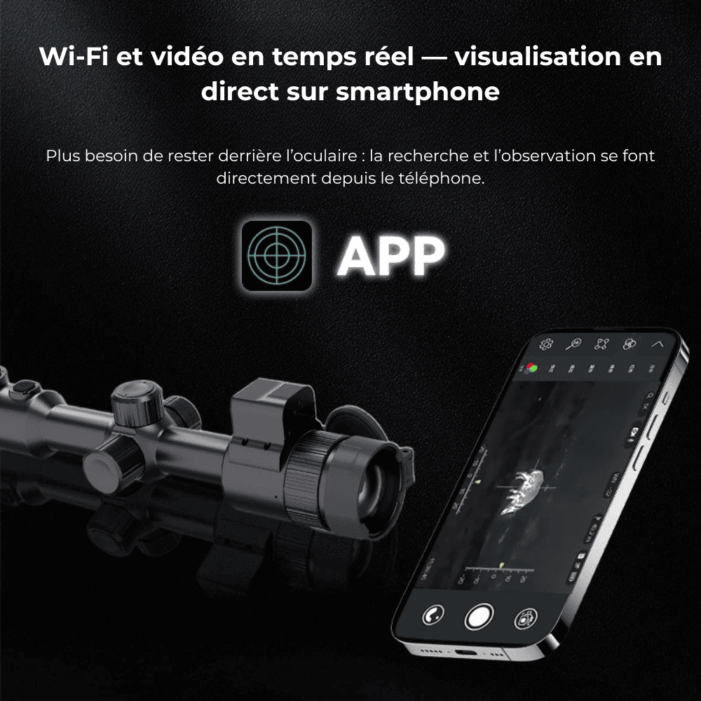 Lunette thermique TCS-335 LRF - 35 mm - 384×288