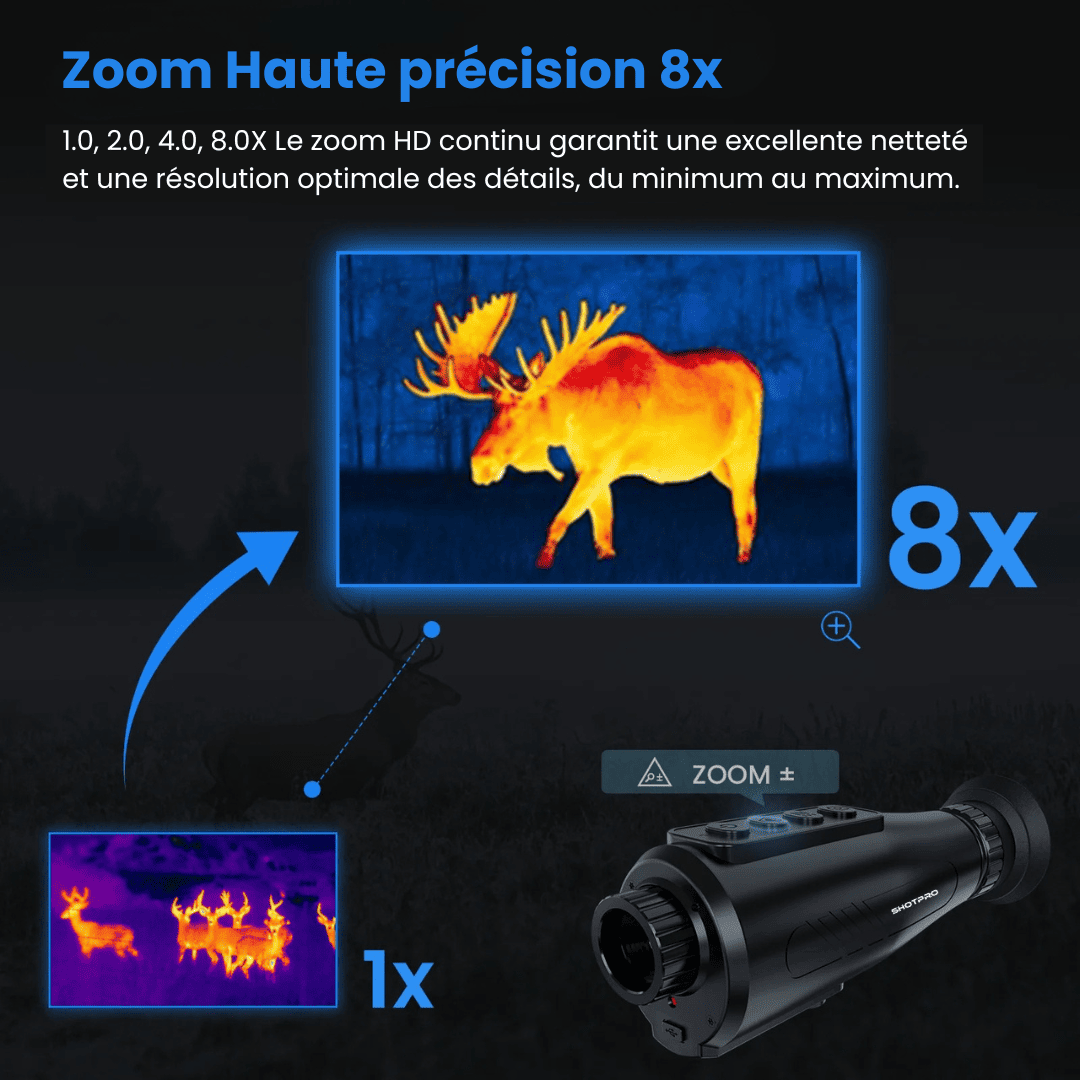 Monoculaire Thermique ShotPro SH15 256 × 192