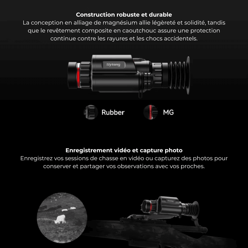Lunette thermique LM02-25 LRF 25 mm 256×192