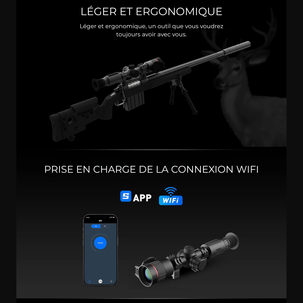 Lunette thermique SH03 384*288 - 35mm