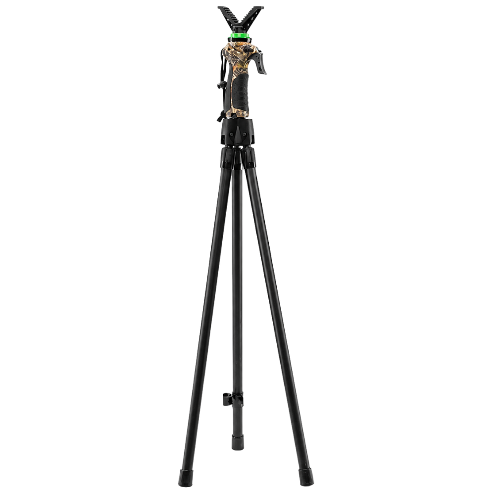 Canne de pirsch Trépied de tir aluminium 90 à 165 cm
