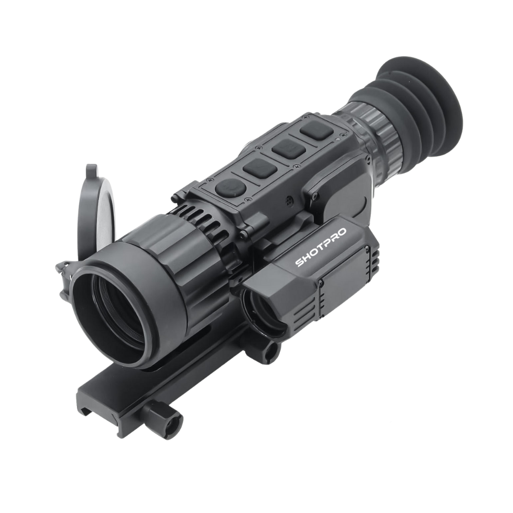 Mirino termico SH52 256x192 (25 mm) – Rilevamento fino a 1000 m | Visione notturna ad alta precisione