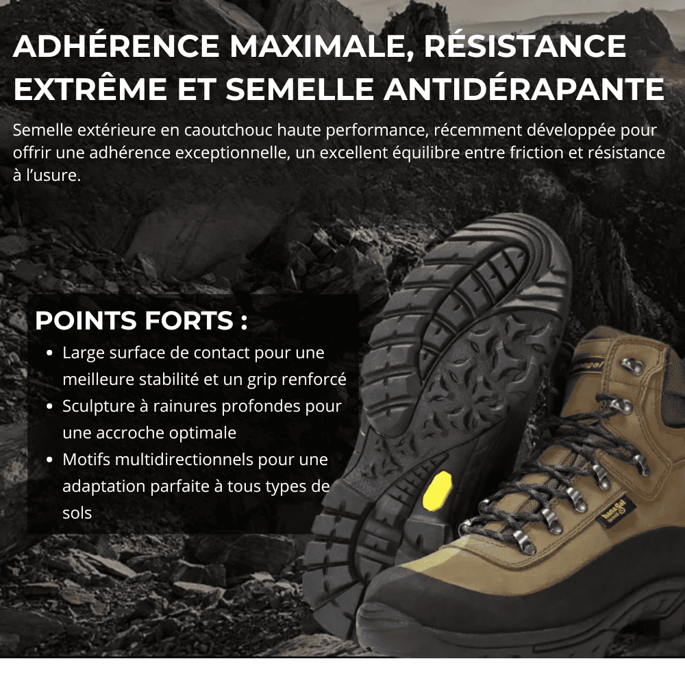 SHOTPRO TRAKR – Chaussures de chasse imperméables & résistantes