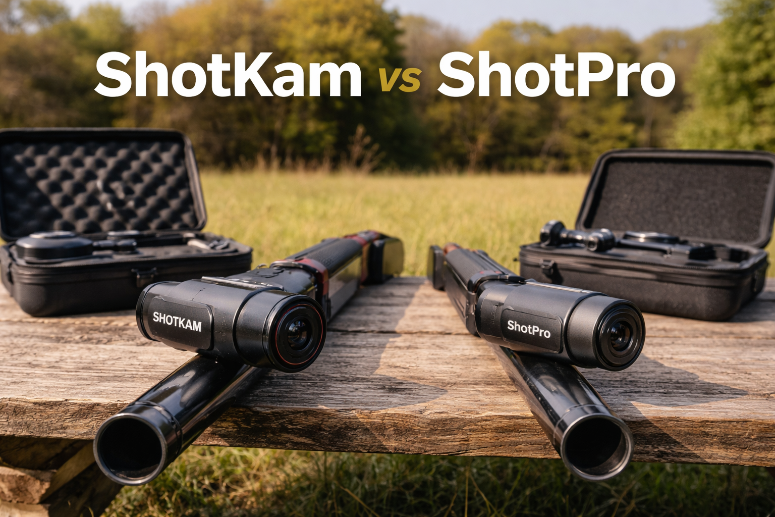 ShotKam vs ShotPro : quelle caméra de tir choisir ?