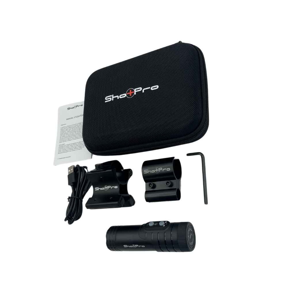 Camera Reticule ShotProV2 4K Hunting Gun Camera with Wi-Fi and Built-in Reticle