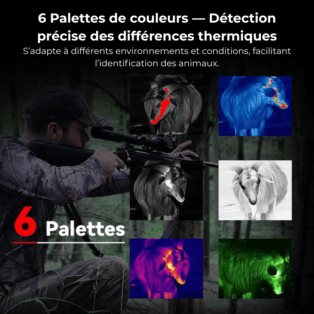 Lunette thermique TCS-335 LRF - 35 mm - 384×288