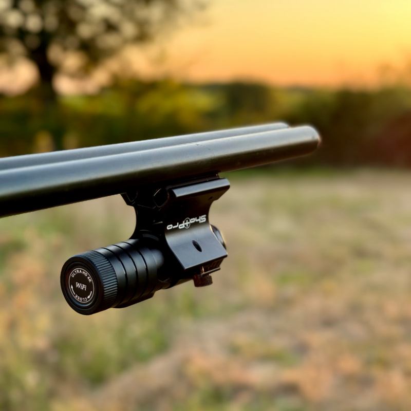 Camera Reticule ShotProV2 4K Hunting Gun Camera with Wi-Fi and Built-in Reticle
