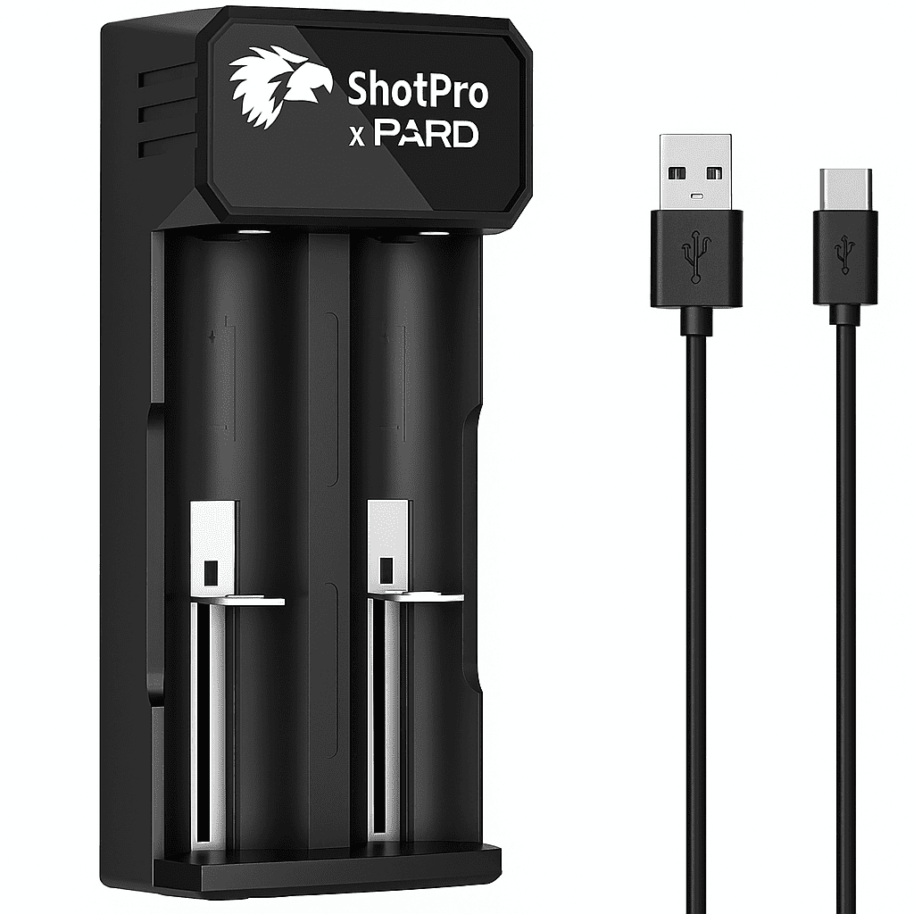 ⚡ Chargeur Double Slot ShotPro X PARD – USB-C