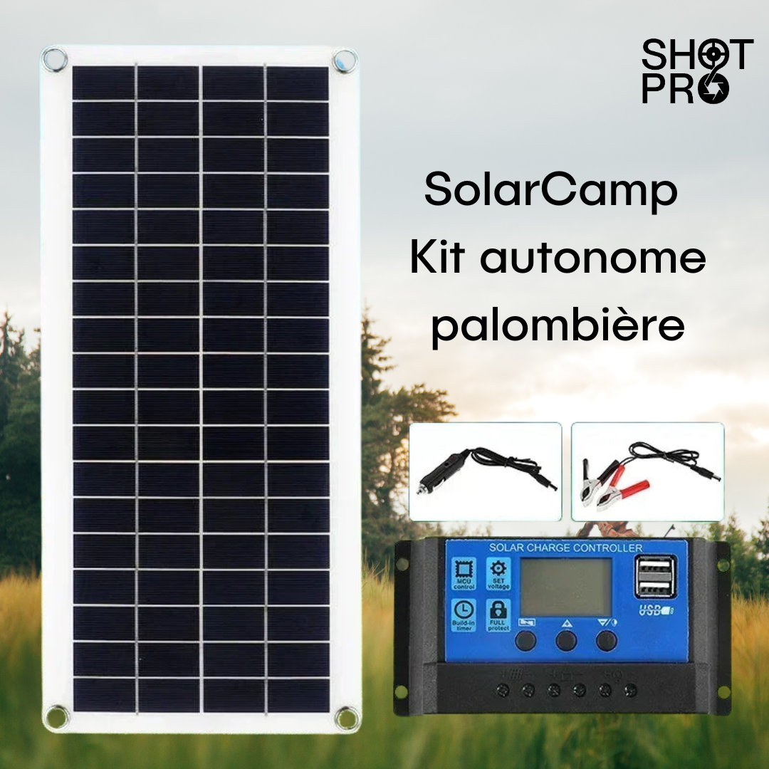 SolarCamp Kit autonome spécial palombière